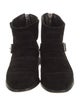 Balmain Suede Lace-Up Boots