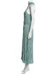 Balmain Halterneck Long Dress