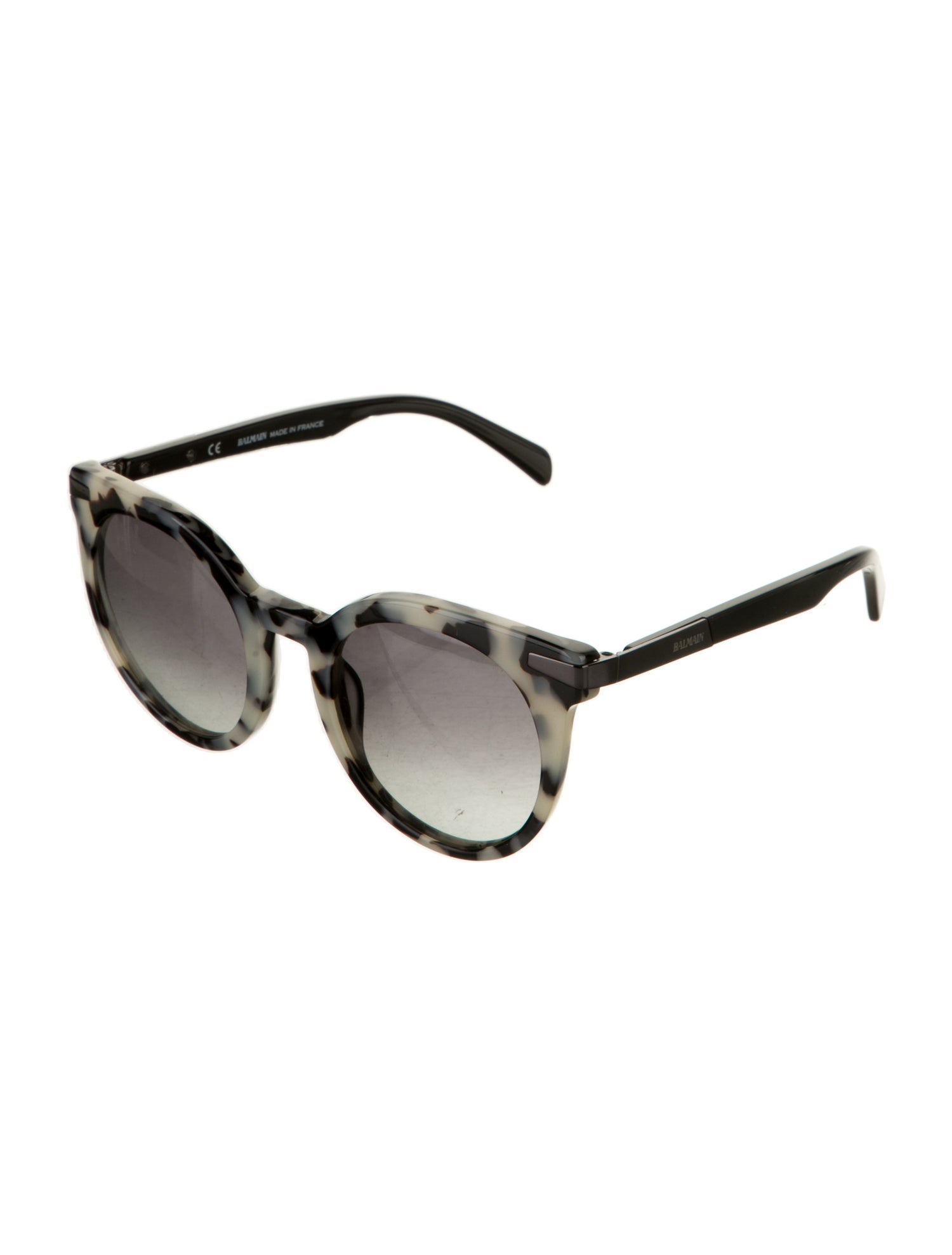 Balmain Round Gradient Sunglasses