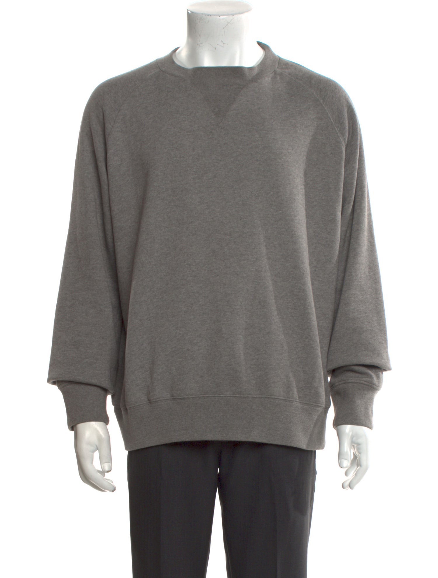 Balmain Crew Neck Long Sleeve Sweatshirt