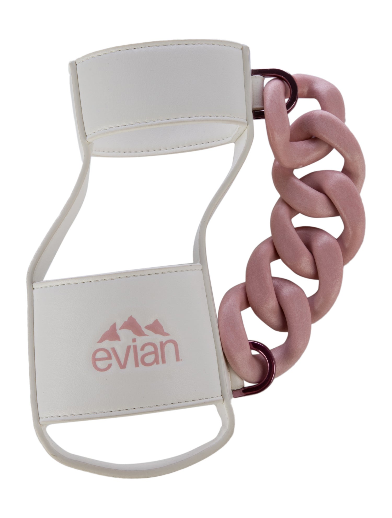 Balmain x Evian Leather Water Bottle Holder