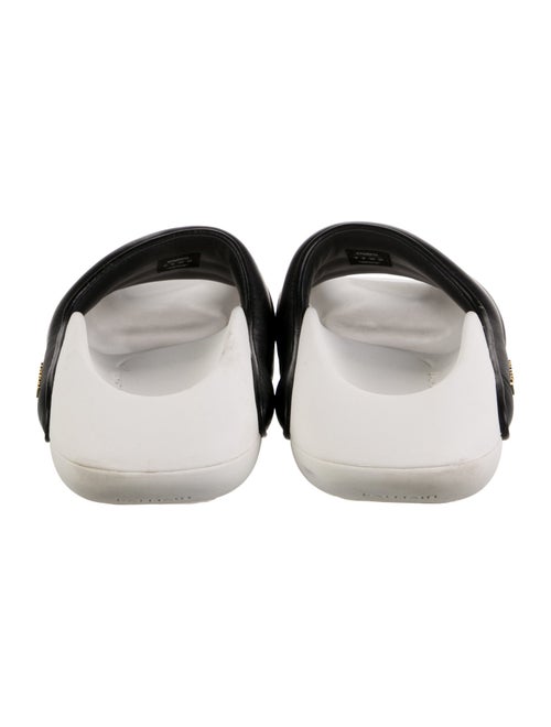 Balmain Leather Slides