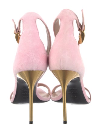 Balmain Suede Sandals