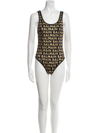 Balmain Printed One-Piece
