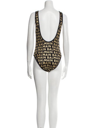 Balmain Printed One-Piece