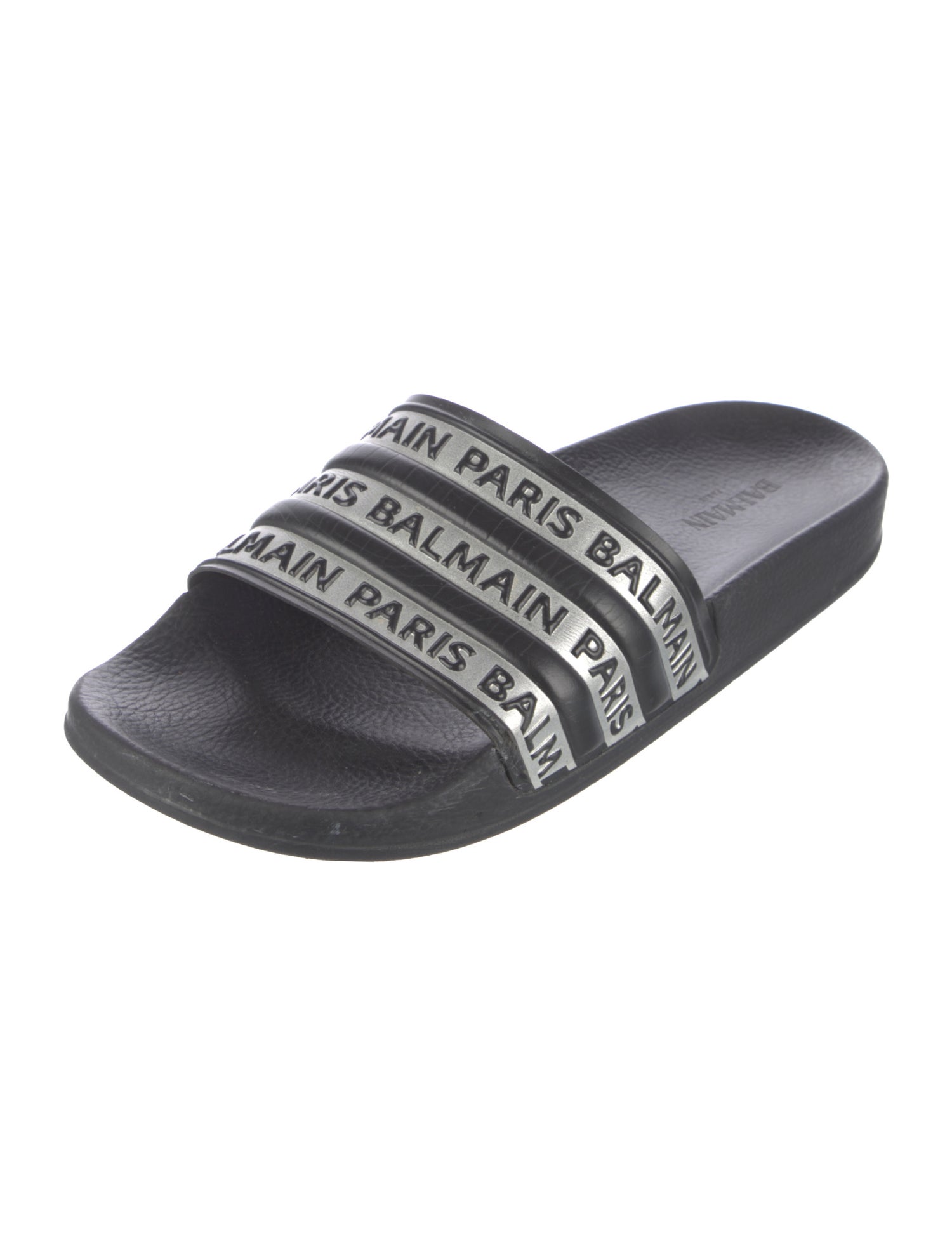 Balmain Rubber Printed Slides