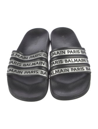 Balmain Rubber Printed Slides