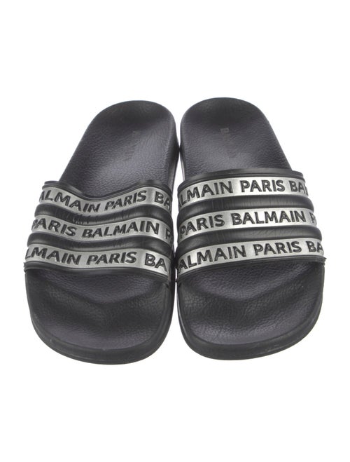 Balmain Rubber Printed Slides