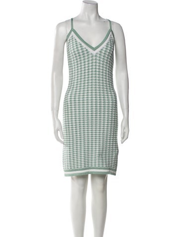 Balmain Dresses Tweed Pattern Knee-Length Dress Us6, Fr38 | M