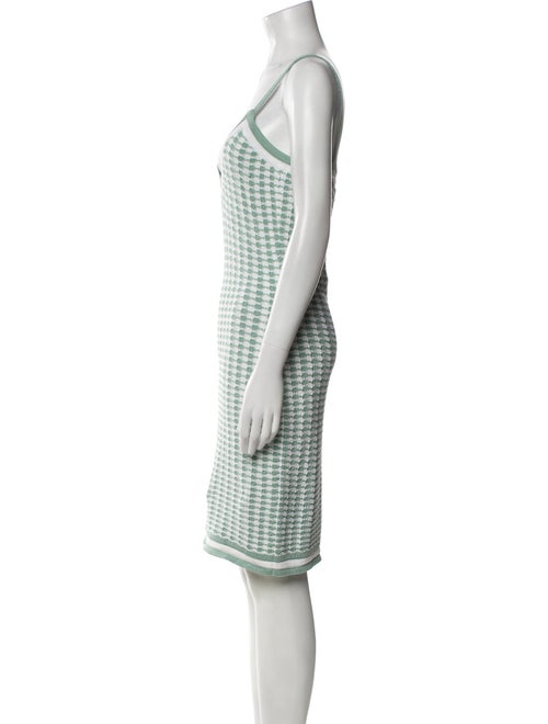 Balmain Tweed Pattern Knee-Length Dress