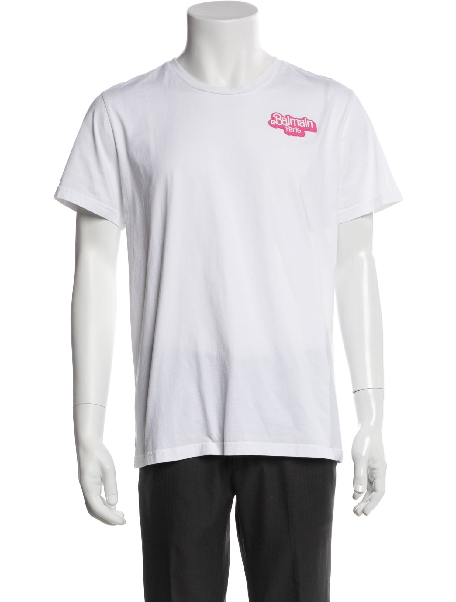 Balmain Crew Neck Short Sleeve T-Shirt