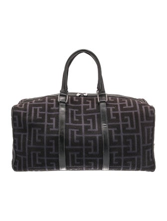 Balmain Canvas Weekender Bag