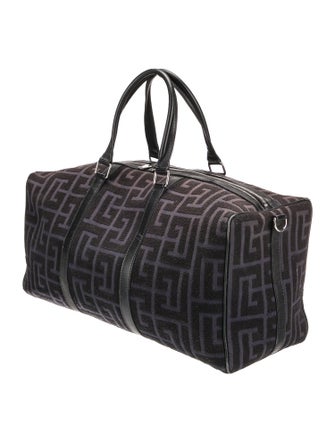 Balmain Canvas Weekender Bag