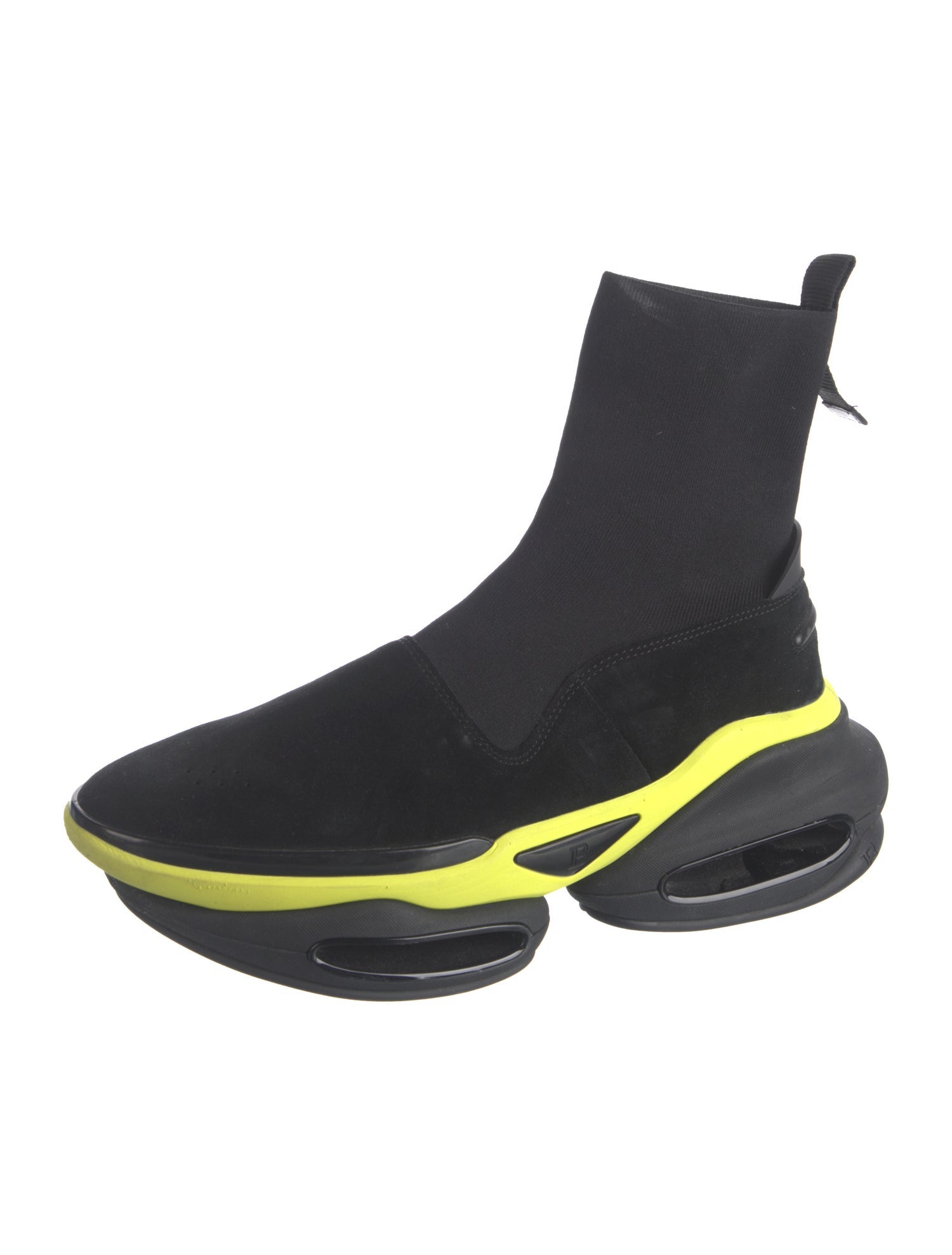 Balmain Suede Chelsea Boots