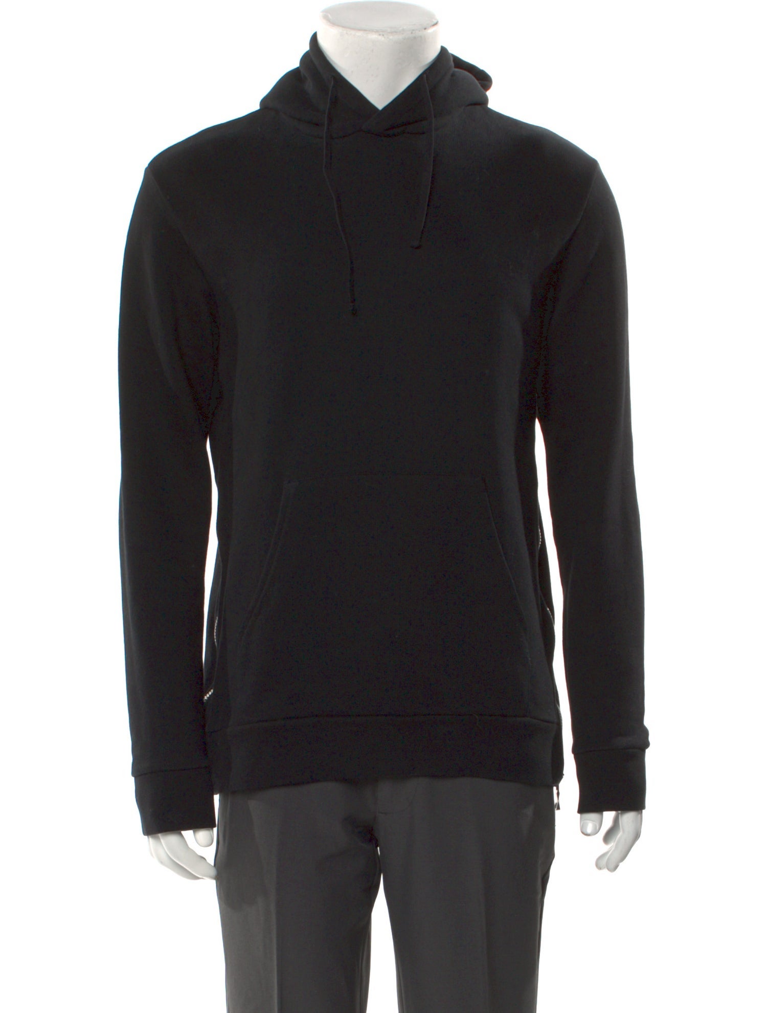 Balmain V-Neck Long Sleeve Hoodie