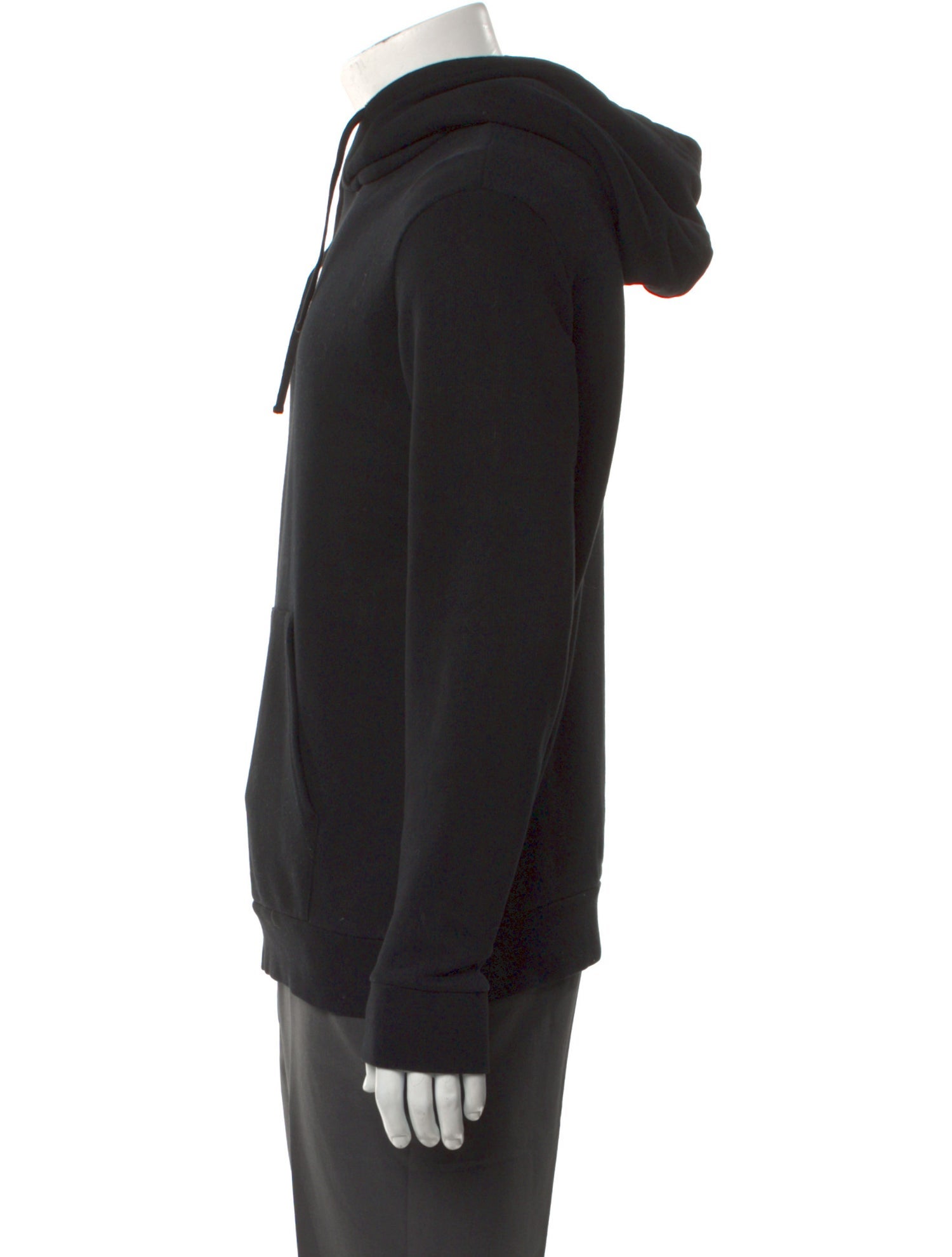 Balmain V-Neck Long Sleeve Hoodie