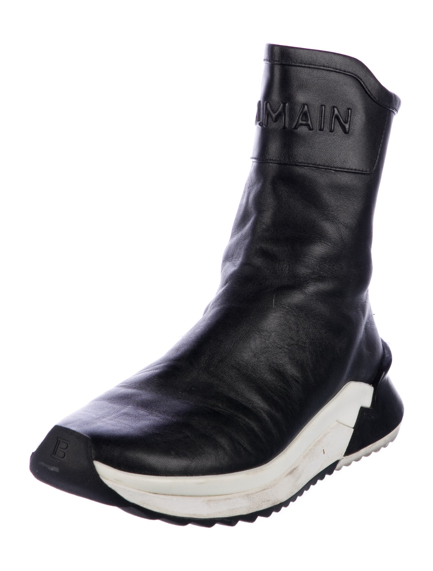 Balmain Leather Sneakers