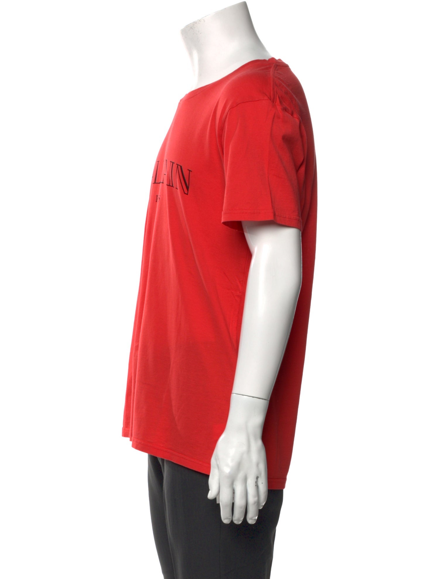 Balmain Graphic Print Crew Neck T-Shirt
