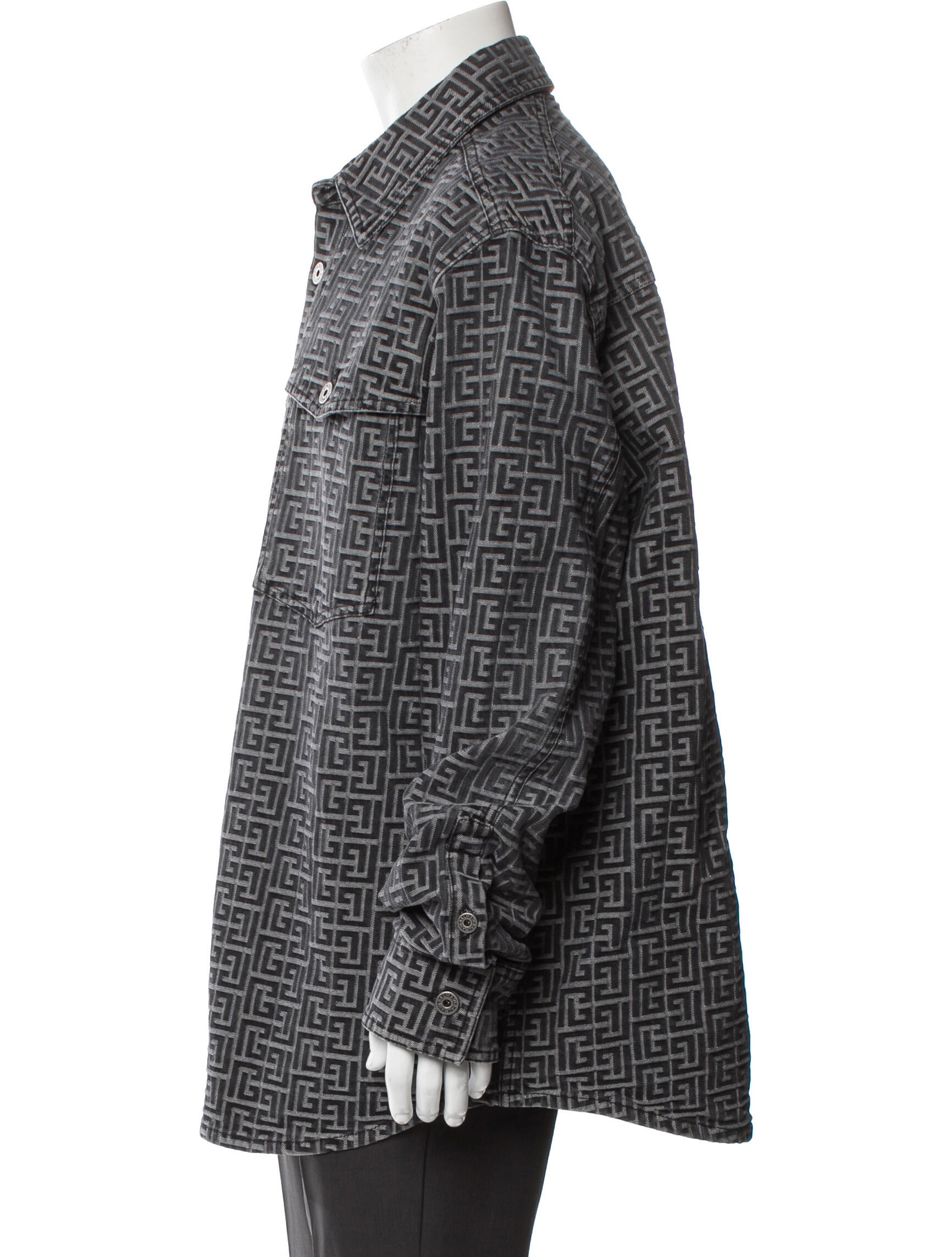 Balmain Printed Jacket w/ Tags