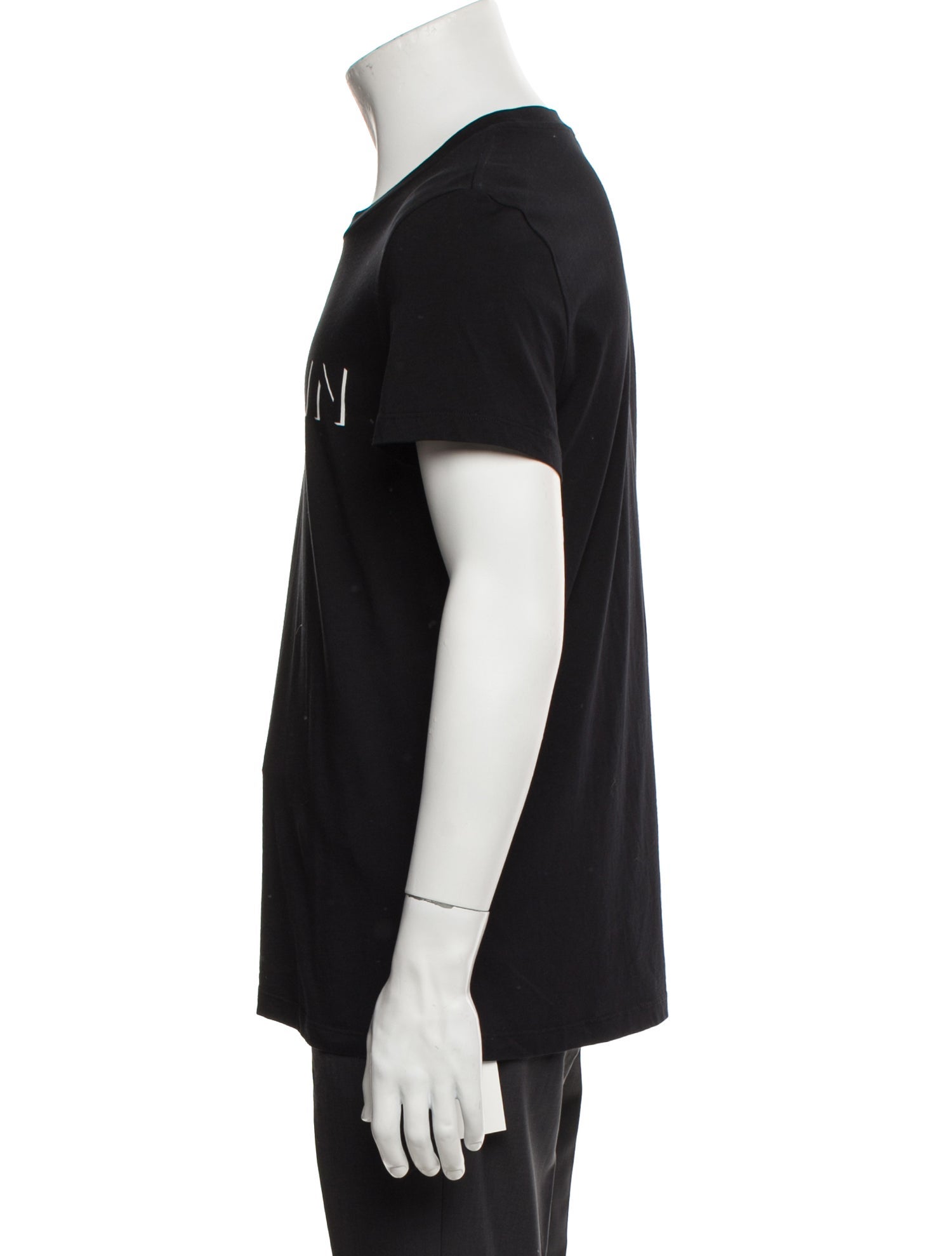 Balmain Graphic Print Crew Neck T-Shirt