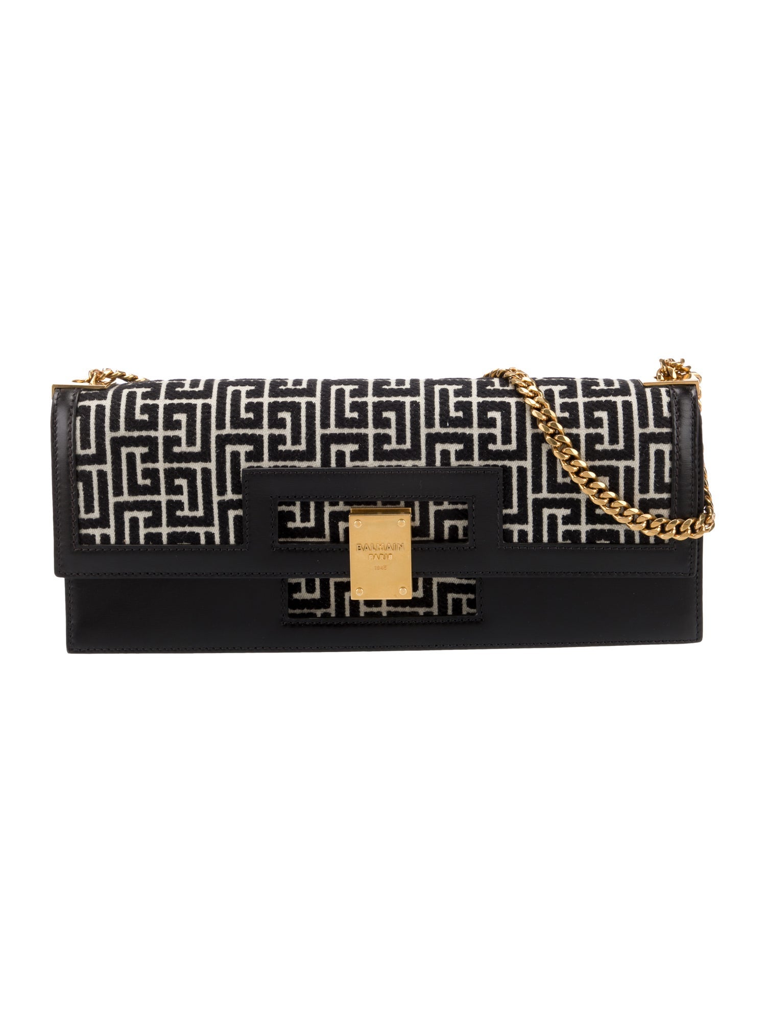 Balmain Monogram Shoulder Bag