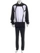 Balmain Colorblock Pattern Crew Neck Hoodie