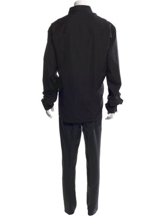 Balmain Colorblock Pattern Crew Neck Hoodie