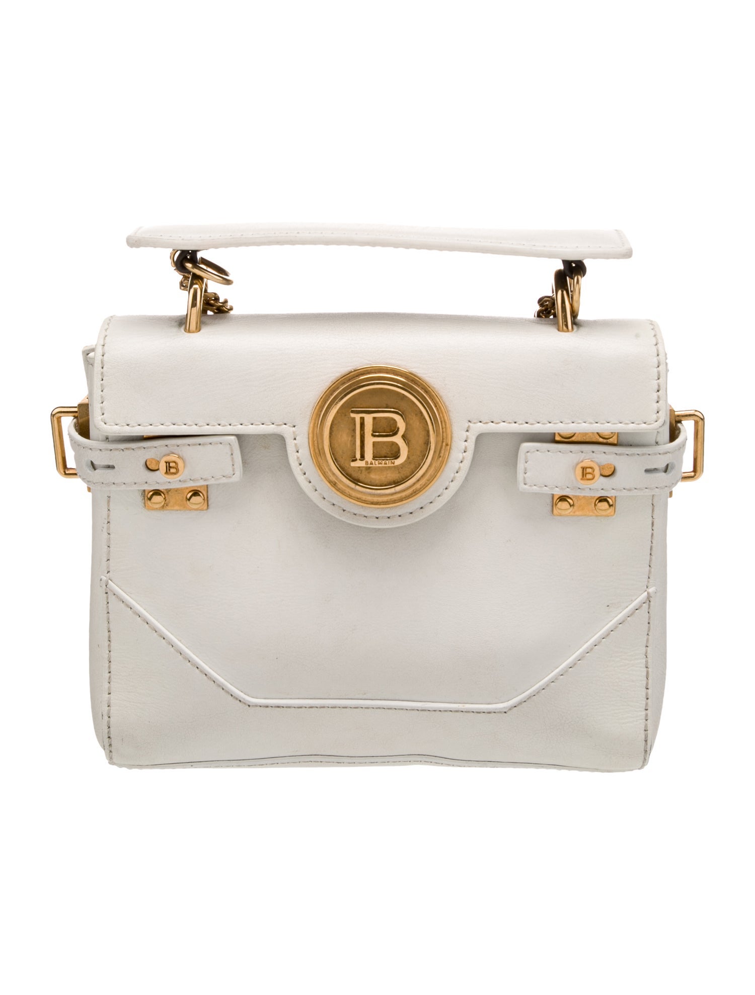 Balmain Leather Minaudière