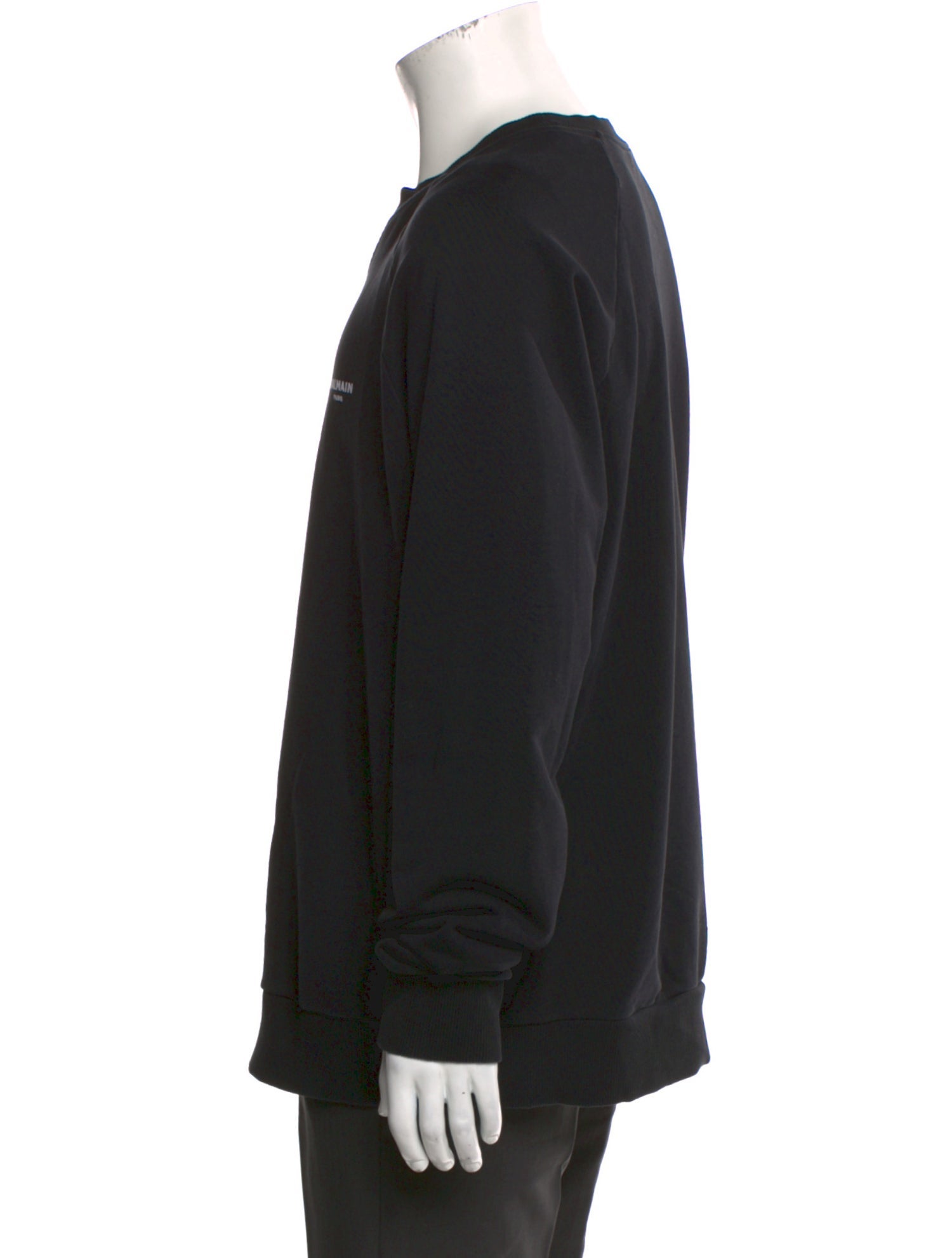 Balmain Crew Neck Long Sleeve Sweatshirt