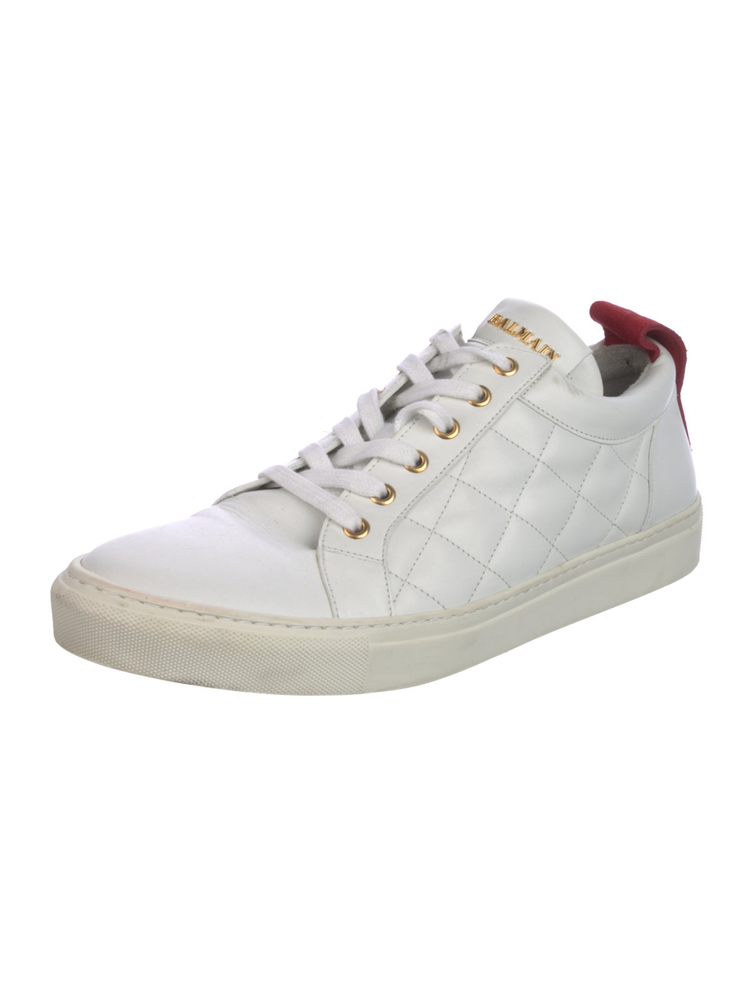Balmain Leather Sneakers