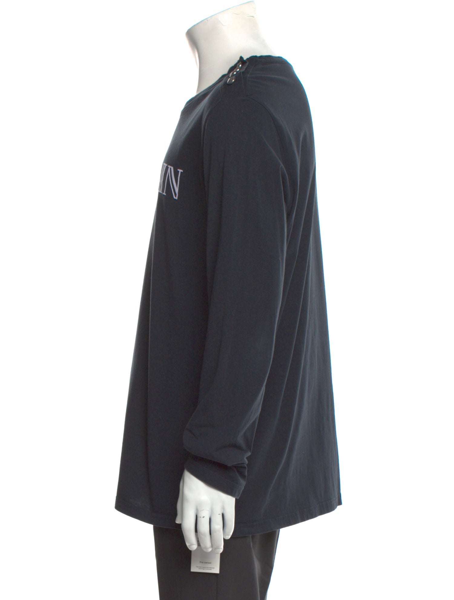 Balmain Graphic Print Crew Neck T-Shirt