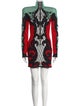 Balmain Printed Mini Dress
