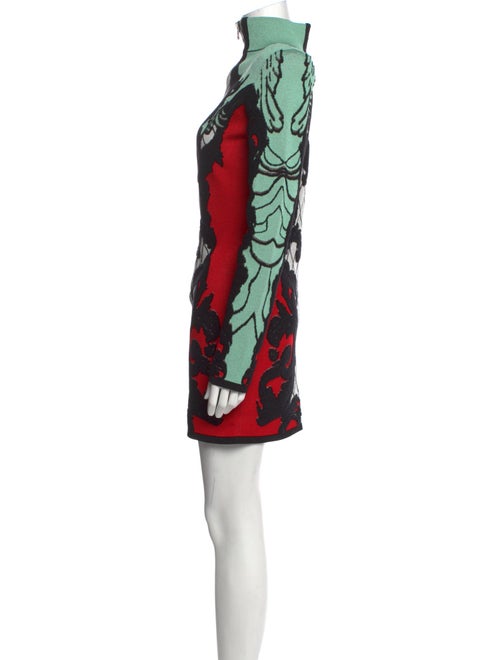Balmain Printed Mini Dress
