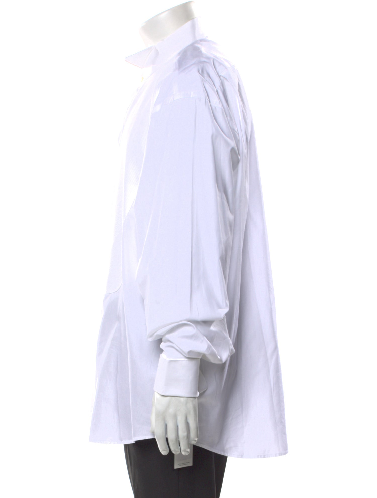 Balmain Long Sleeve Tuxedo Shirt
