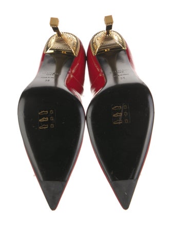 Balmain Patent Leather Pumps