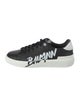 Balmain Leather Printed Sneakers