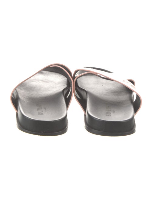 Balmain Leather Slides