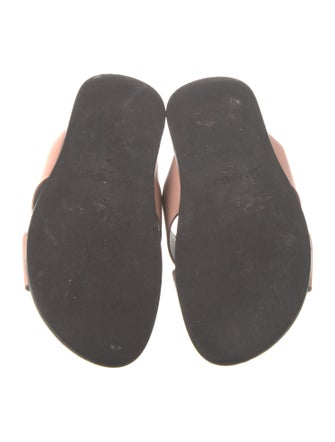 Balmain Leather Slides