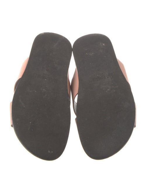 Balmain Leather Slides