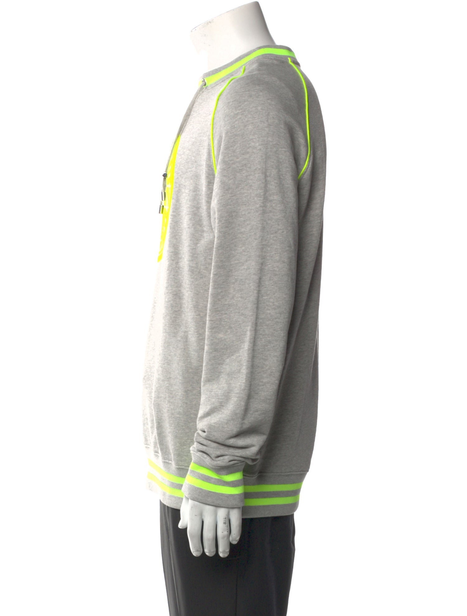 Balmain Graphic Print Crew Neck Sweatshirt