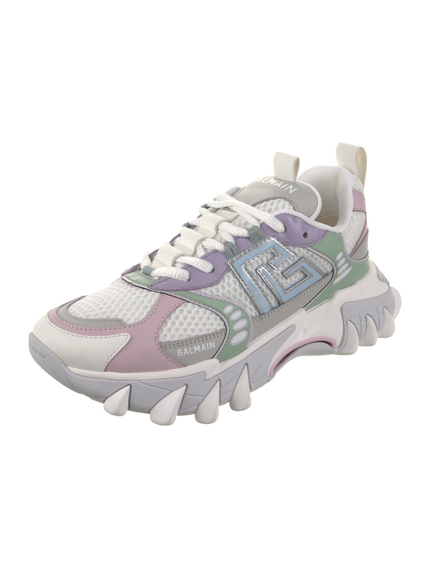 Balmain Leather Chunky Sneakers