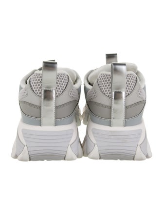 Balmain Mesh Printed Chunky Sneakers