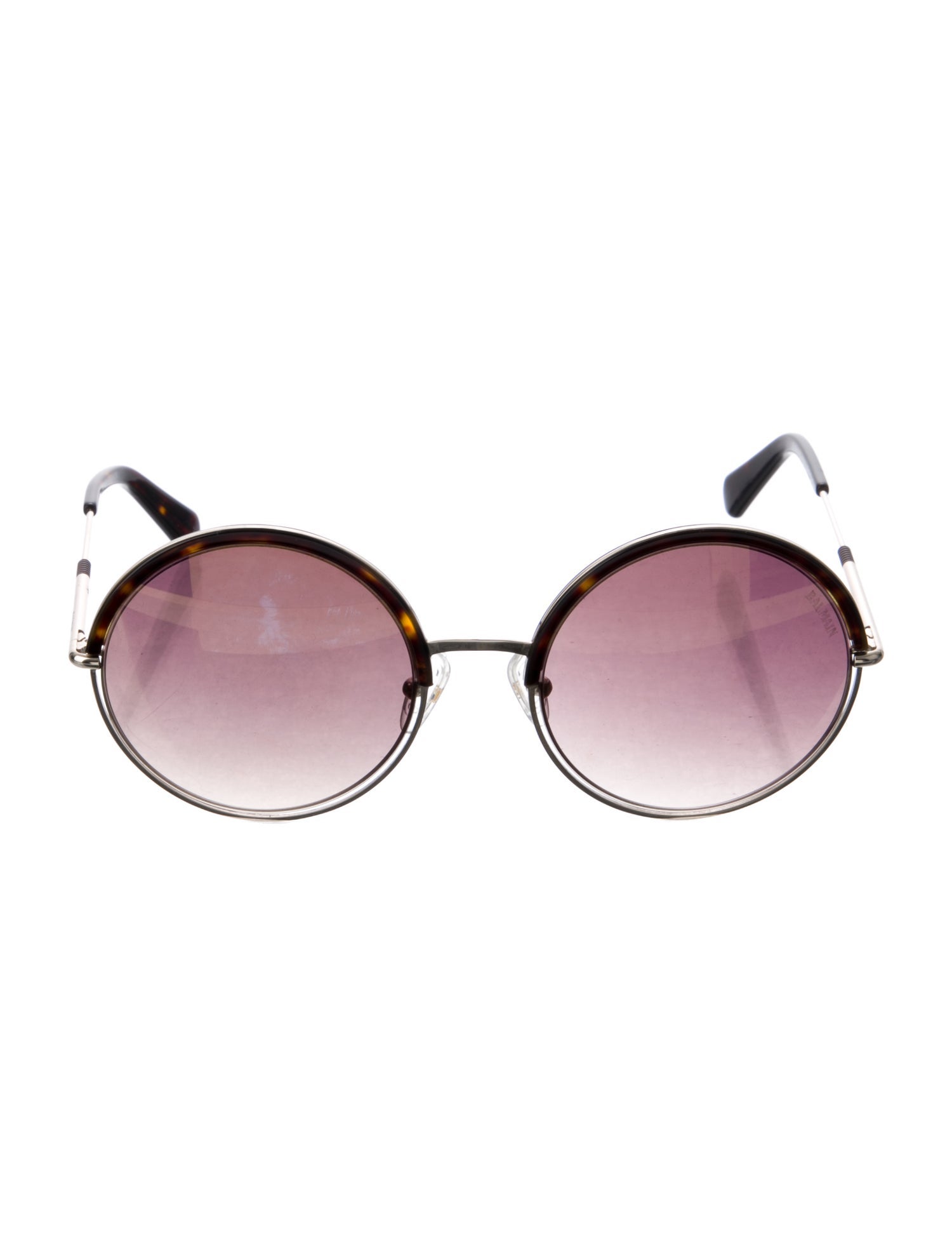 Balmain Round Gradient Sunglasses