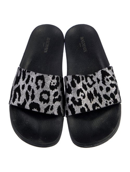 Balmain Rubber Printed Slides