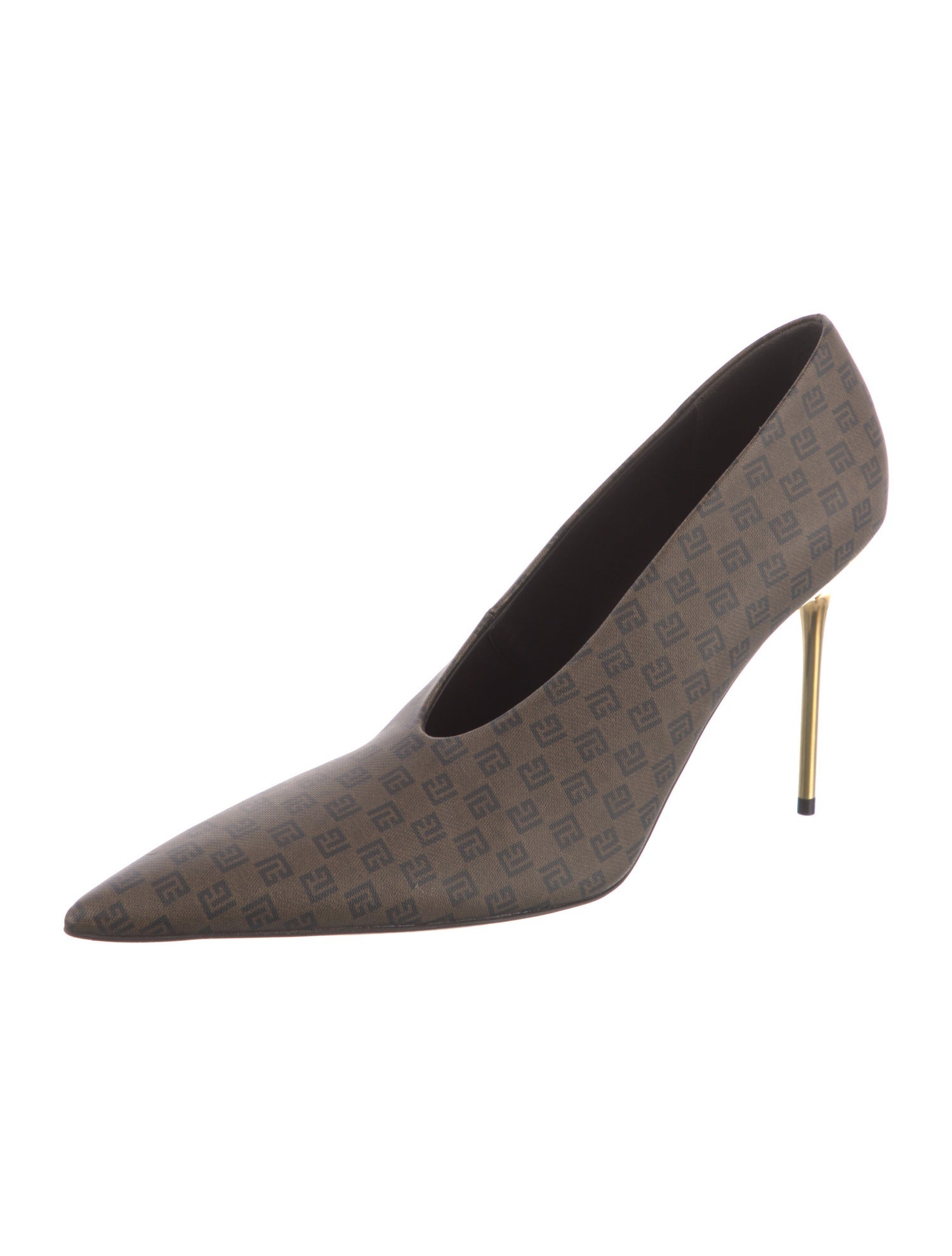 Balmain Printed Pumps