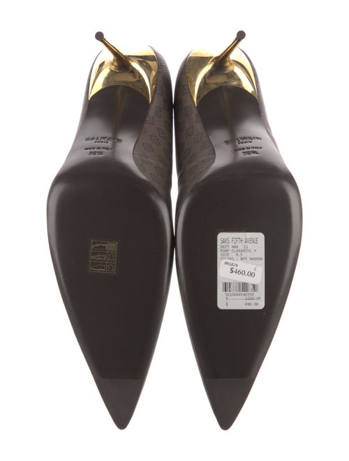 Balmain Printed Pumps