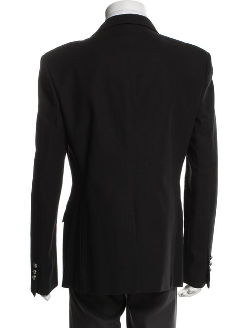Balmain Raw-Edge Trim Blazer