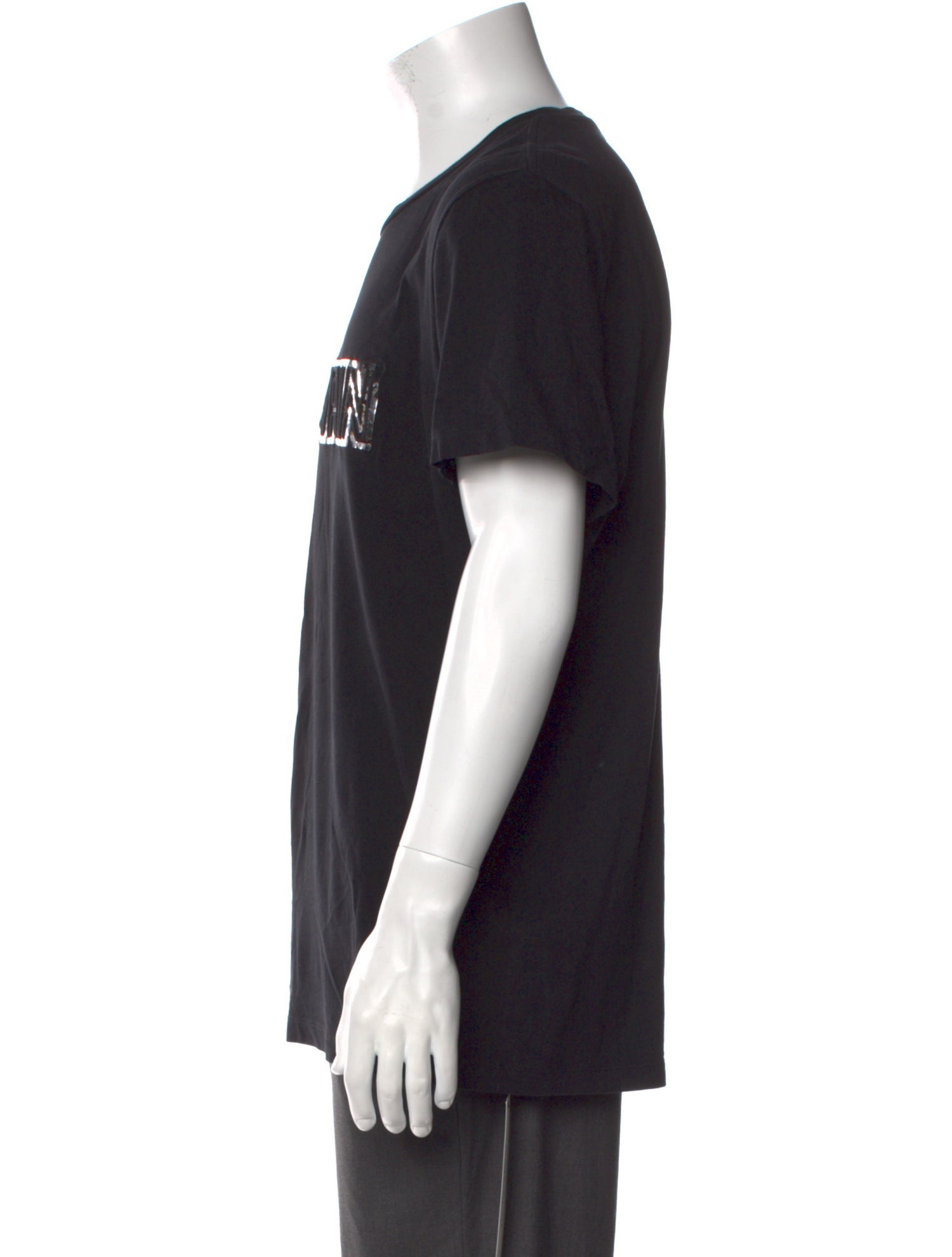 Balmain Graphic Print Crew Neck T-Shirt