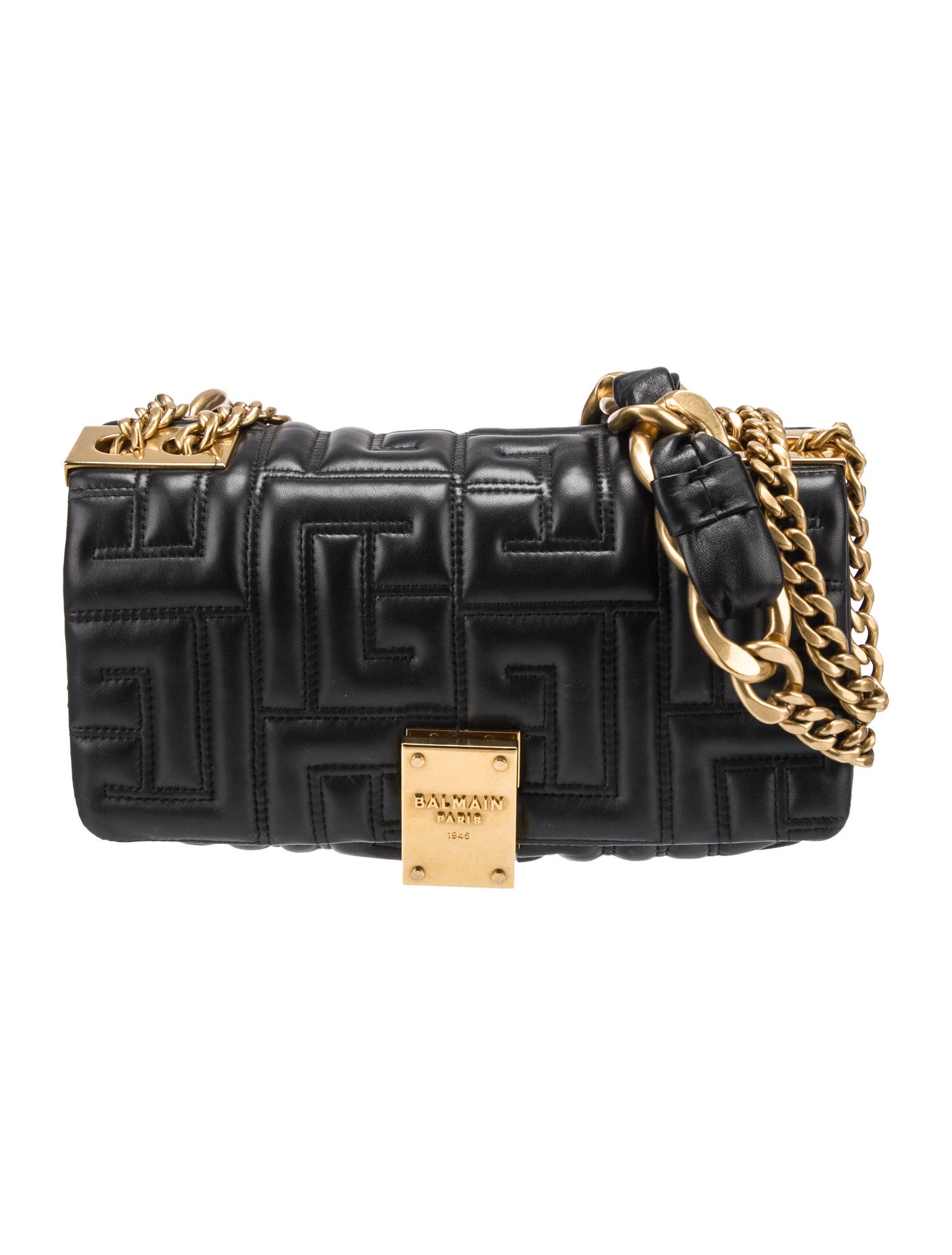 Balmain Quilted Shoulder Bag