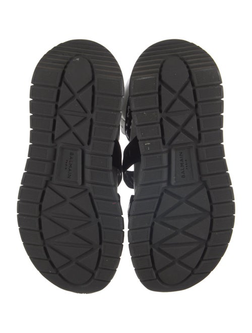 Balmain Leather Combat Boots